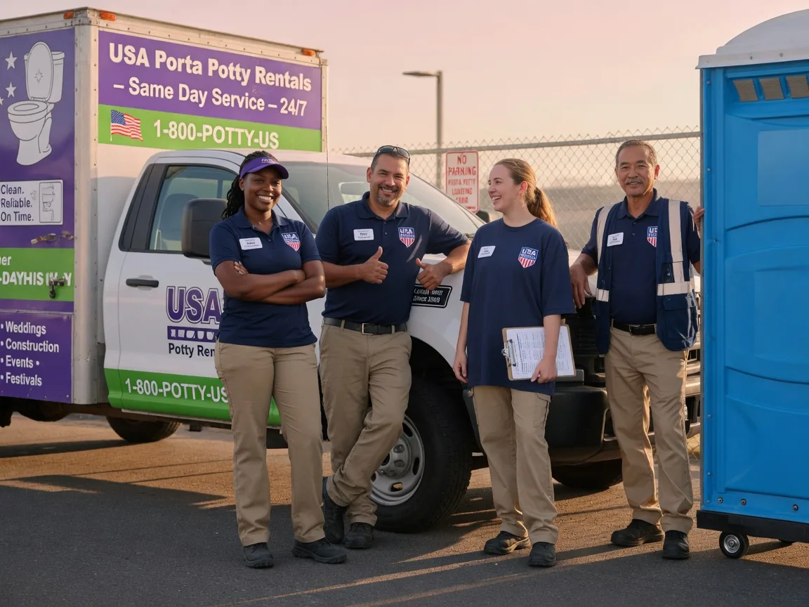 Porta Potty Rental company in Lakeville, OH